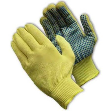 PIP PIP Kut-Gard® Kevlar® Gloves, 100% Kevlar®, Light Weight, PVC Dots One Side, M 08-K200PD/M